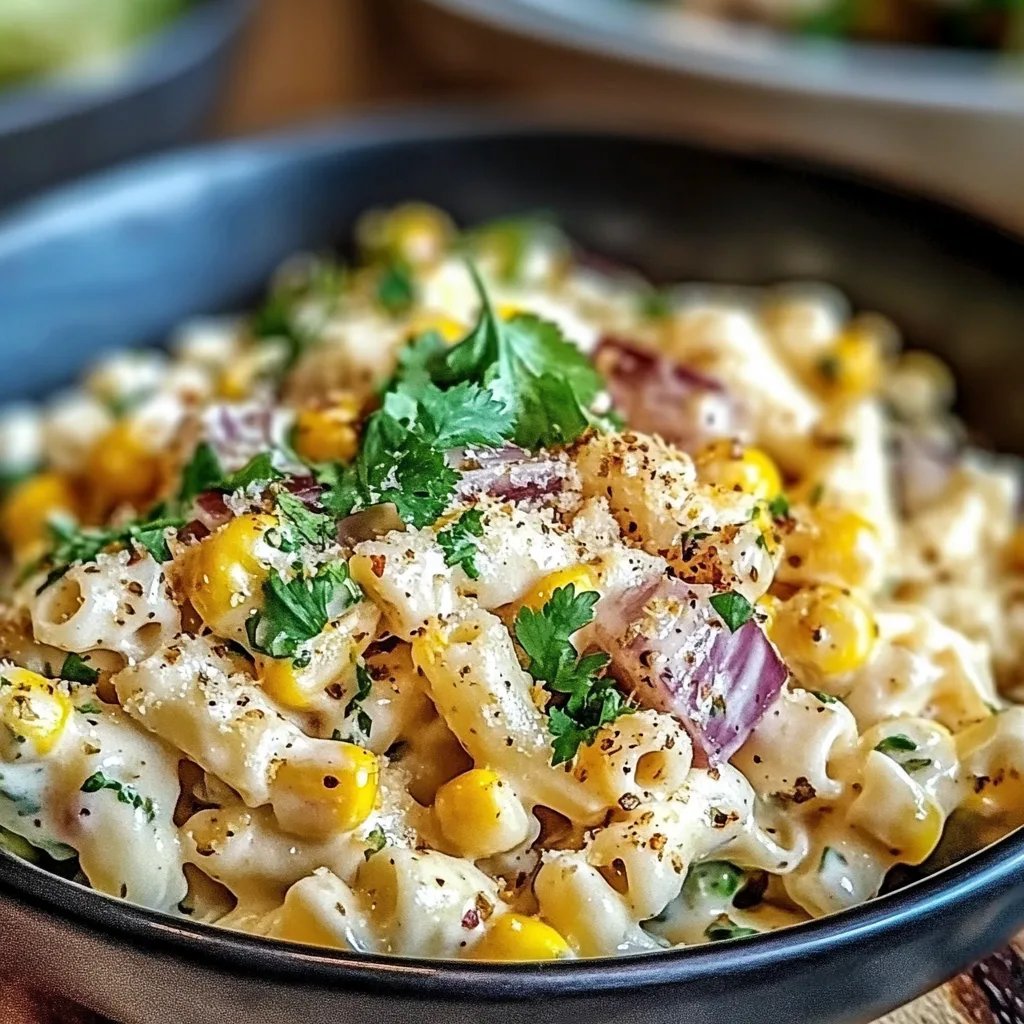 Tasty Mexican Street Corn Pasta Salad