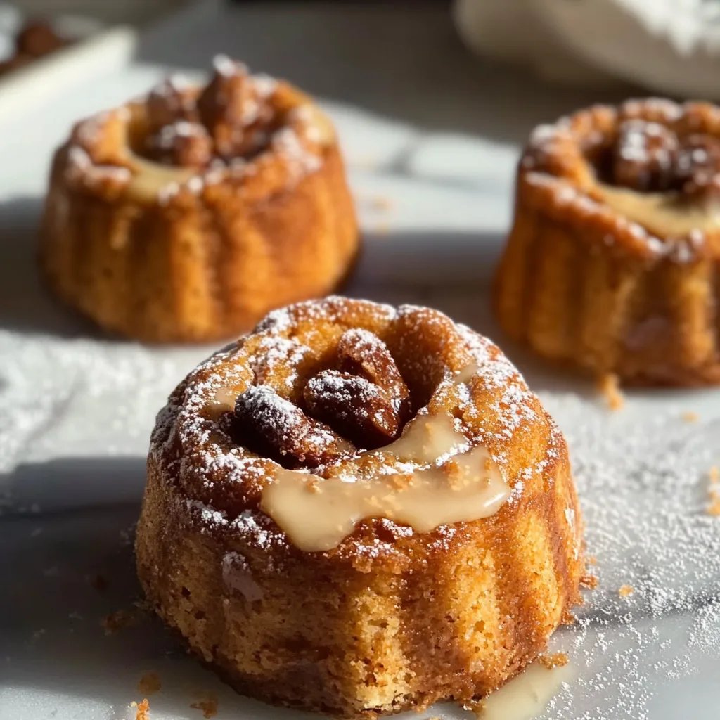 Mini Brown Butter Sourdough Cinnabundts