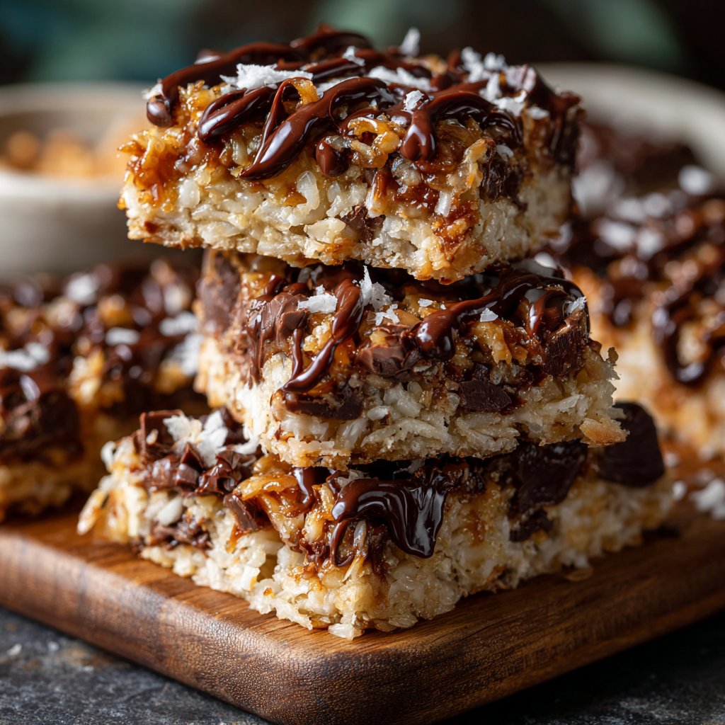 Chocolate Coconut Bars