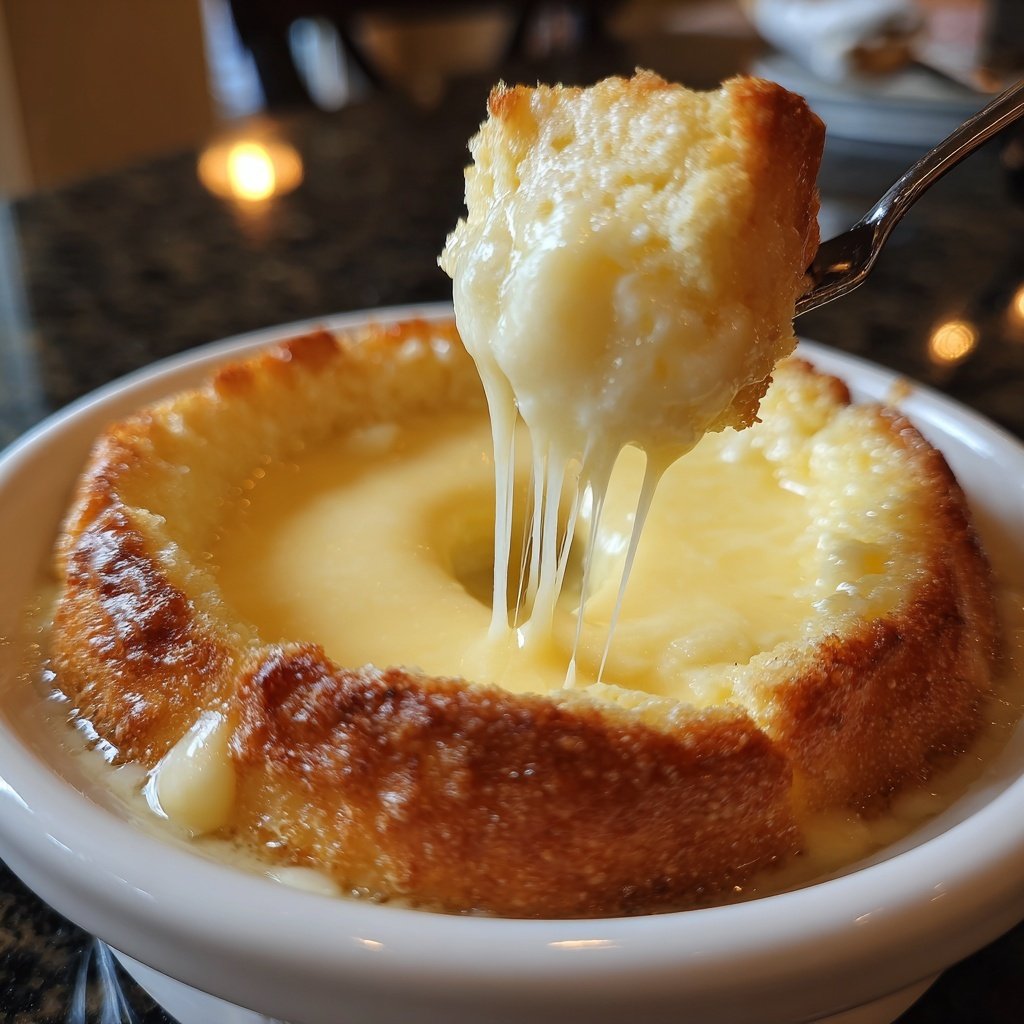 Fondue with Alpine Cheese Blend