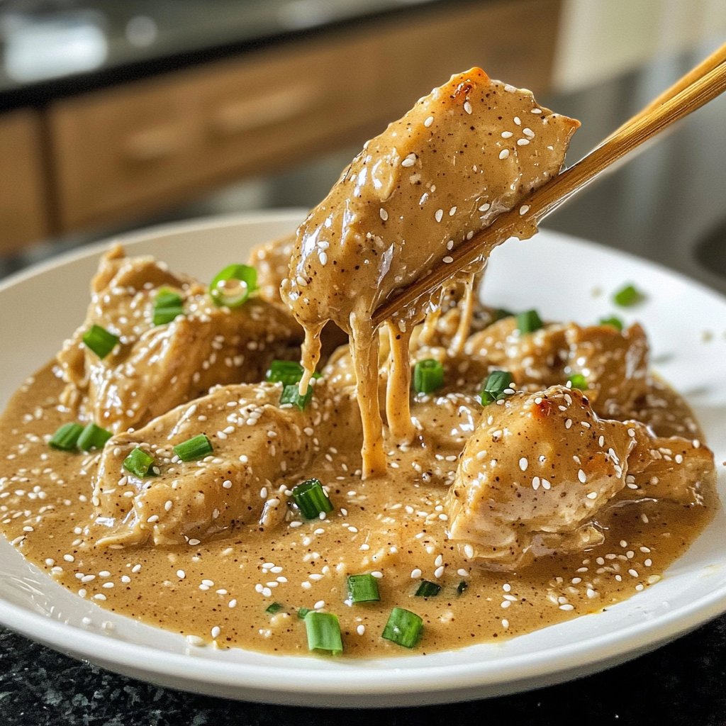 Creamy Slow Cooker Teriyaki Chicken