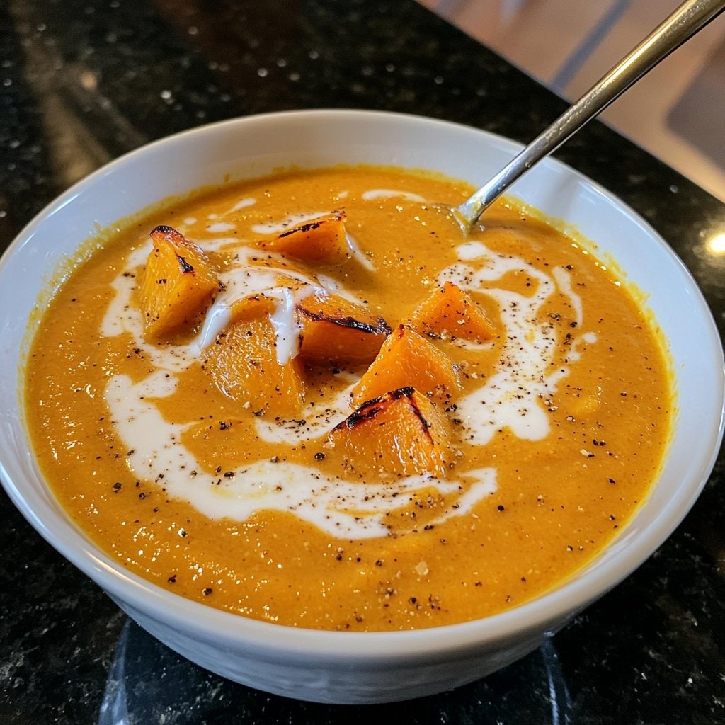 Creamy Vegan Squash Soup