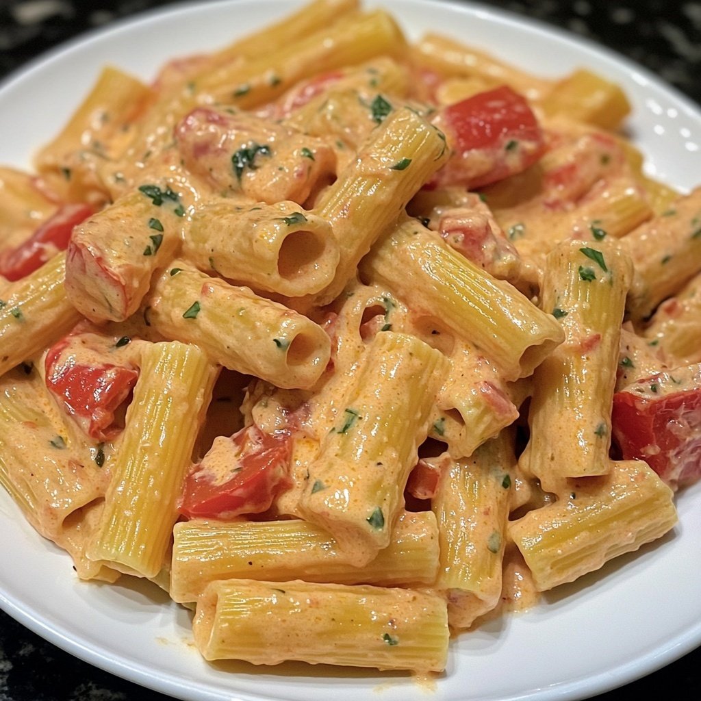 Easy One Pot Creamy Tomato Pasta