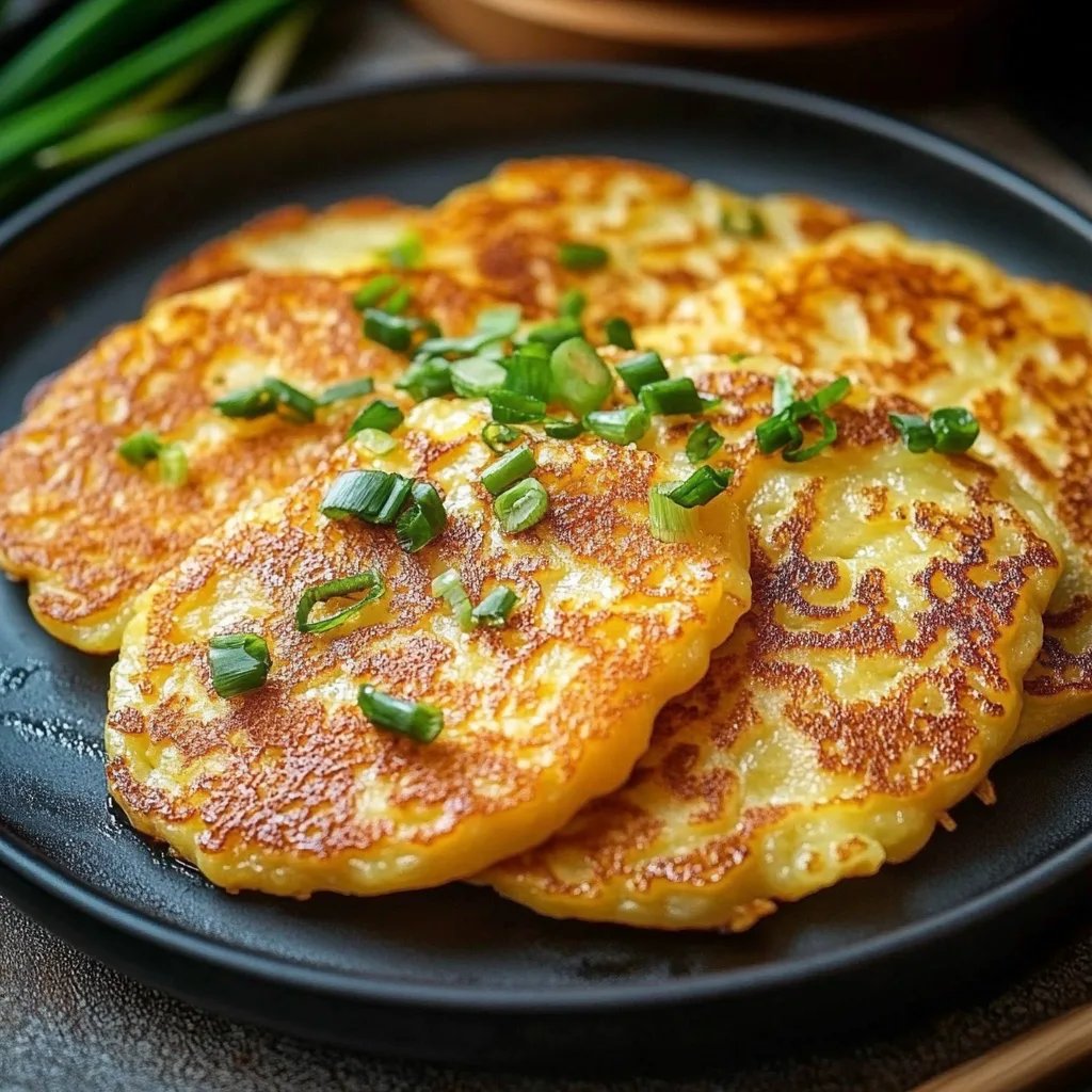 Gamjajeon Pancakes