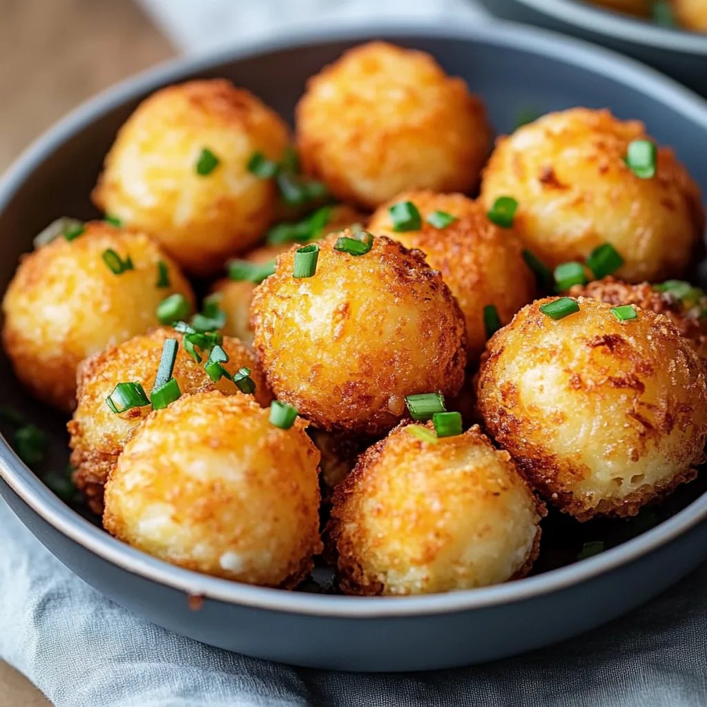 Easy Fried Mashed Potato Balls – Perfect Snack or Appetizer!