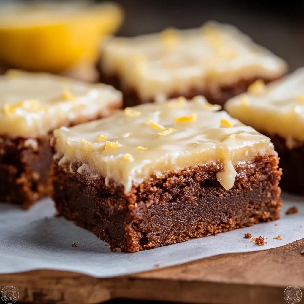 Best Lemon Brownies Recipe