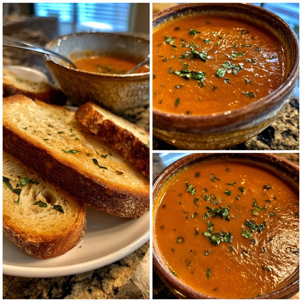 Creamy Tomato Lentil Soup