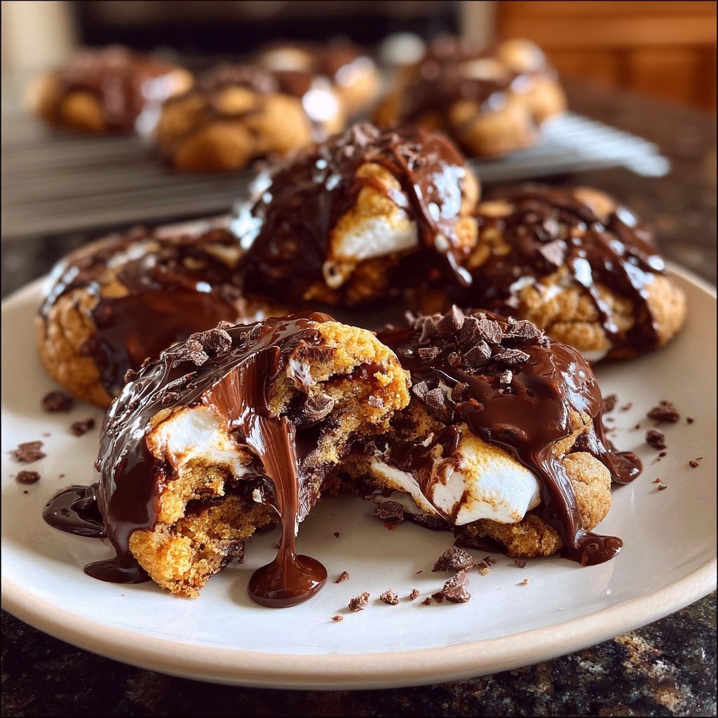 Chocolate Marshmallow Swirl Cookies Recipe for a Sweet Treat