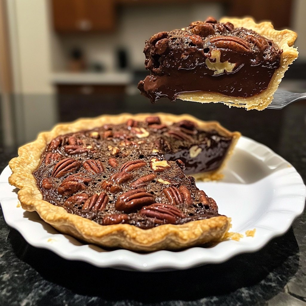 Rich & Decadent Texas Chocolate Pecan Pie (Homemade!)