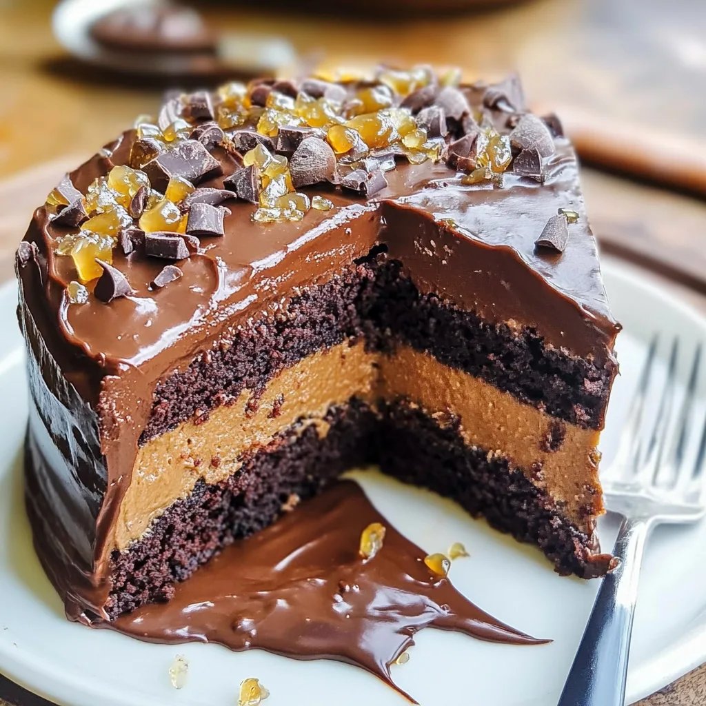 Salted Caramel Chocolate Cake