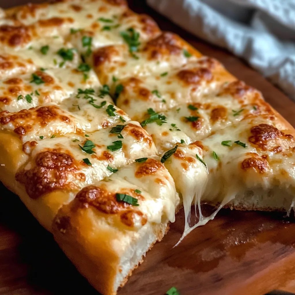 Cheesy Garlic Bread Recipe - Bake with Zoha