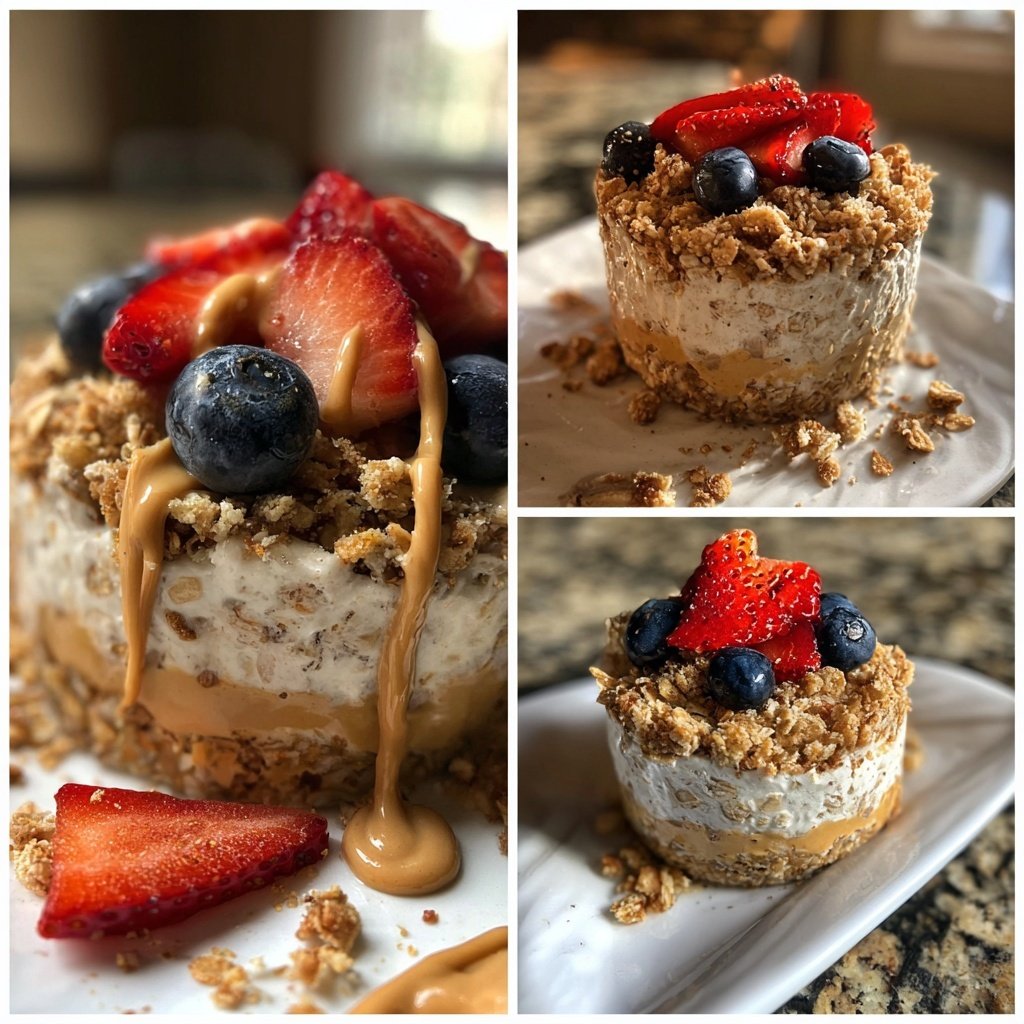 Overnight Oats with Peanut Butter