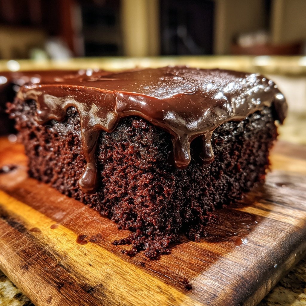 Chocolate Buttercream Sheet Cake