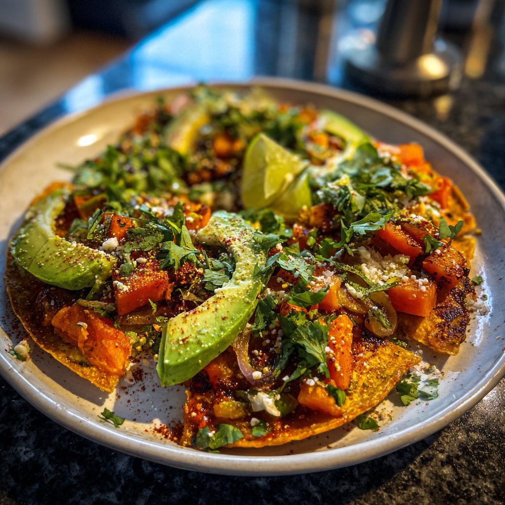 Super Bowl Crispy Veggie Tostadas