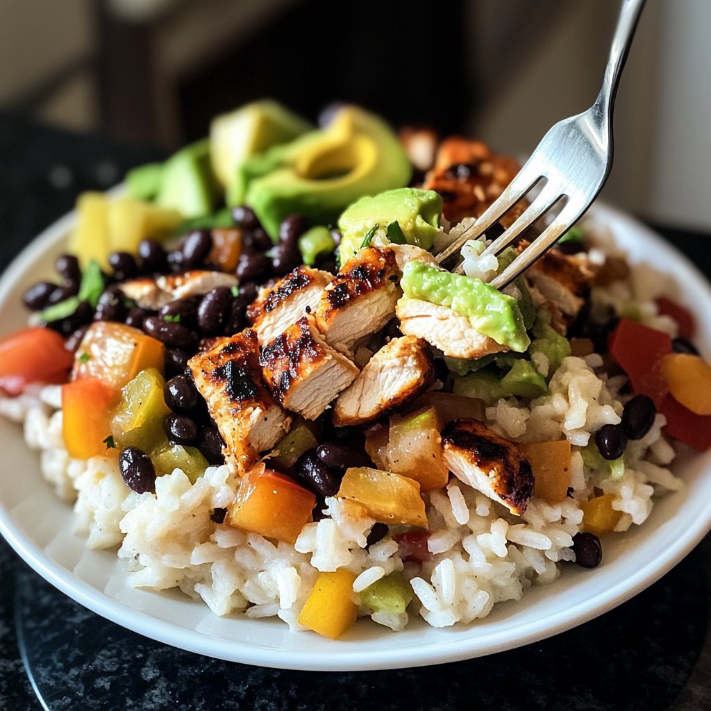 High Protein Rice Bowls