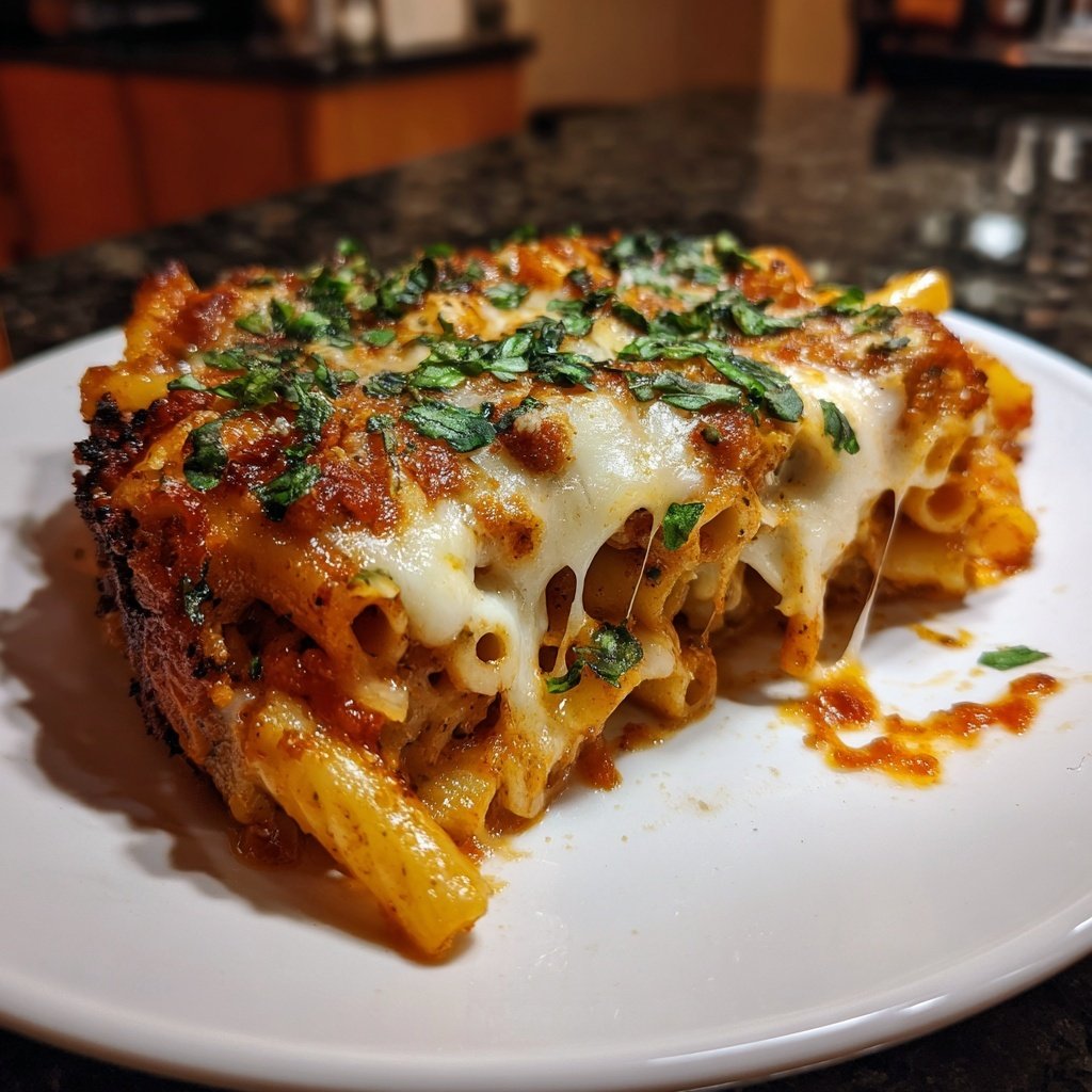 Classic Comfort Food Baked Ziti
