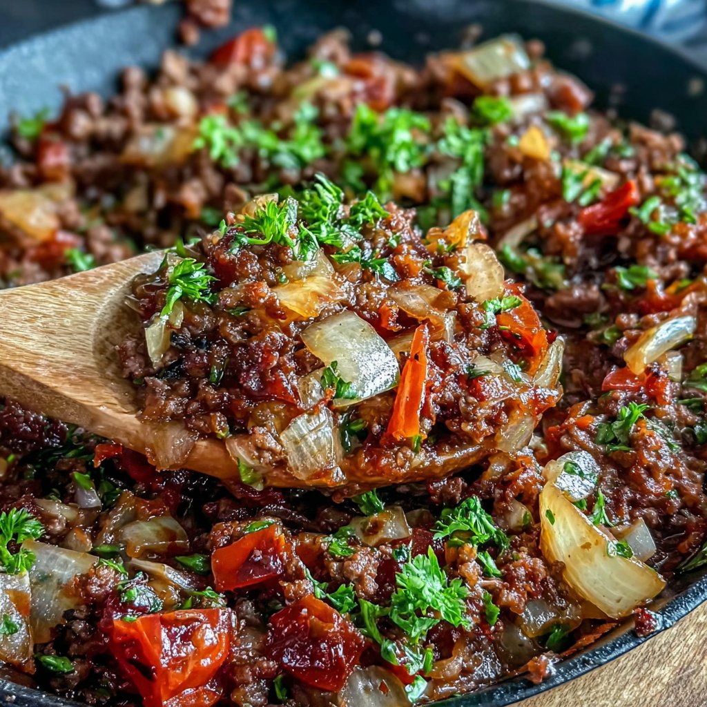 Ground Beef Skillet With Vegetables